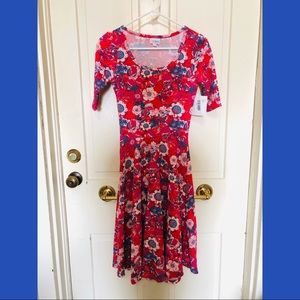 NWT LuLaRoe XS Nicole Dress